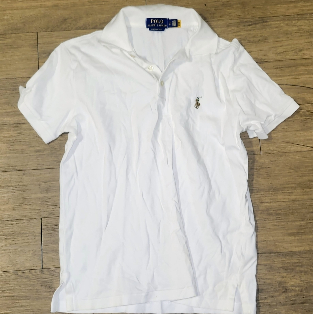 Ralph Lauren Classic White Polo Shirt